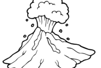 vulkan malvorlage vulkan malvorlage