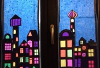 fensterbild weihnachten basteln fensterbild weihnachten basteln