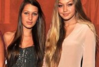 bella hadid as a kid