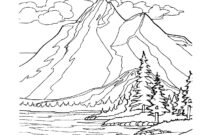 malvorlage landschaft