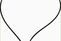 herz vorlage din a4 zum ausdrucken