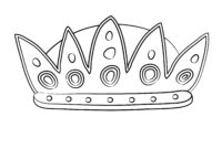krone zum ausmalen krone zum ausmalen