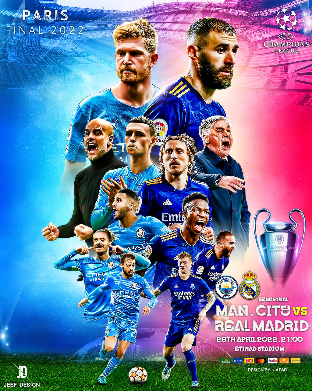 MAN CITY - REAL MADRID SEMI FINAL CHAMPIONS LEAGUE by jafarjeef on