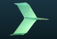 flieger basteln anleitung