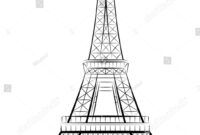 paris eifelturm zeichnen