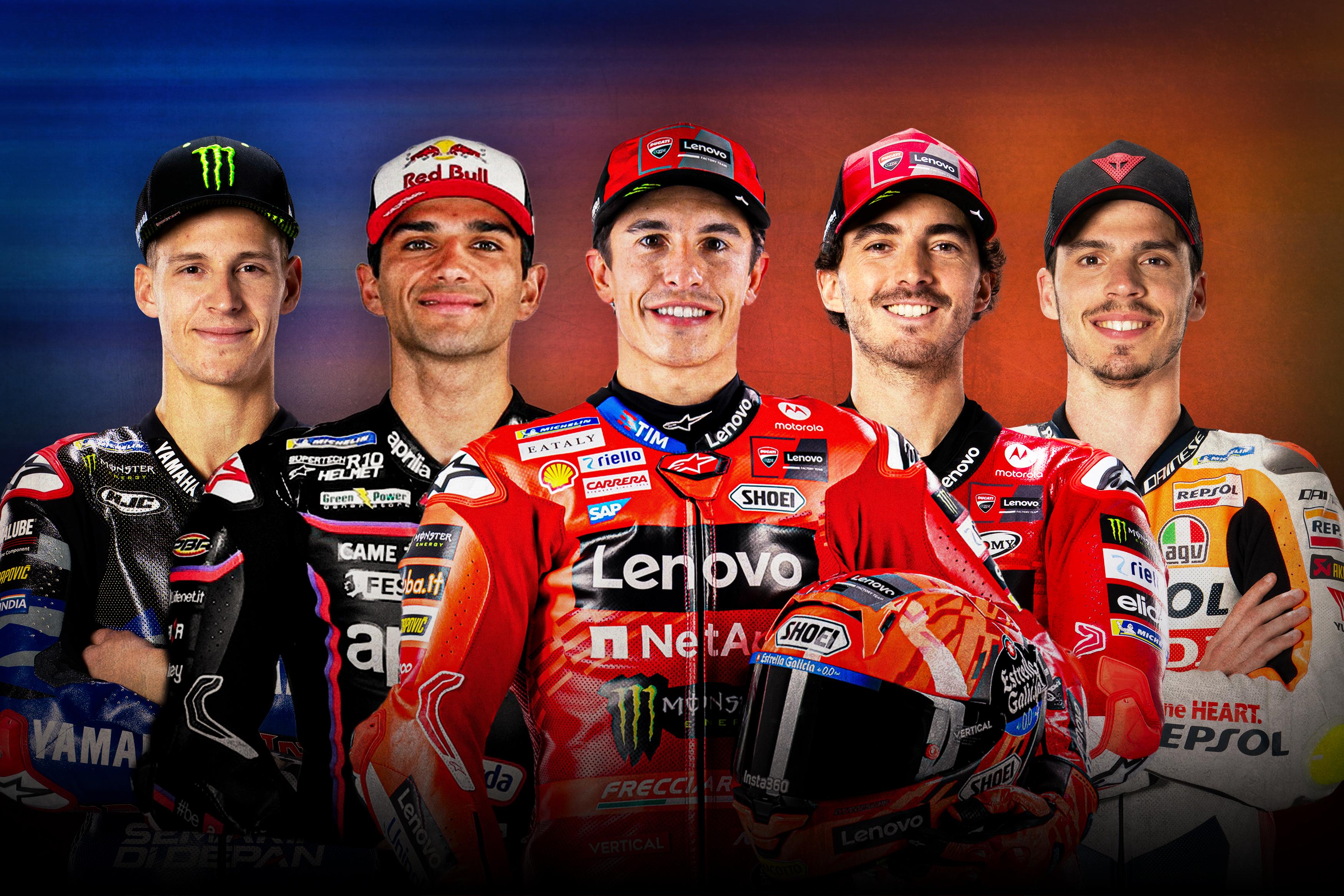  Cinco reyes: El quinteto de campeones de MotoGP™ en 2025 Motiv 
