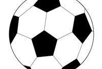 fussball schablone ausdrucken