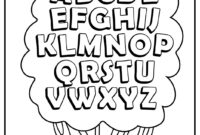 buchstaben zum ausmalen pdf