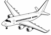 flugzeug zum ausdrucken