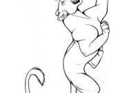 ausmalbilder panther