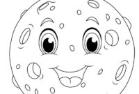mond zum ausmalen
