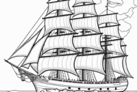 schiff zum ausmalen
