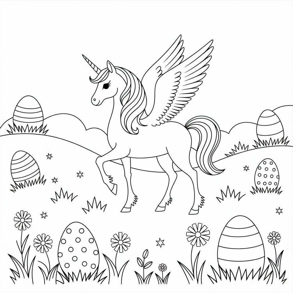  🦄 Einhorn mit Prinzessin 