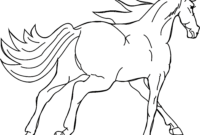 pferd ausmalbild pdf