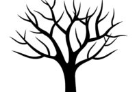 vorlage baum zum ausdrucken