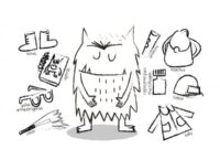 das farbenmonster ausmalbild