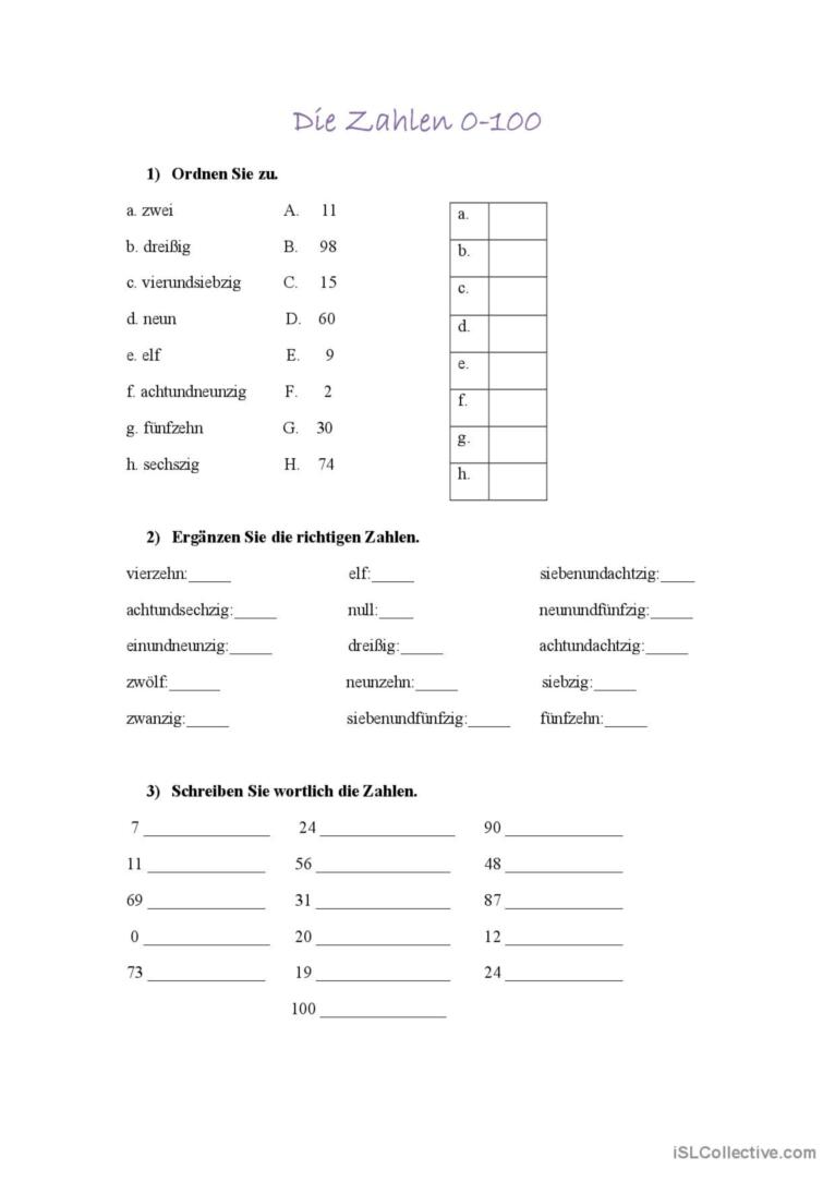  Zahlen 1 100 Zahlen A1 Multiplikation Division Math Learning Poster Illustration 