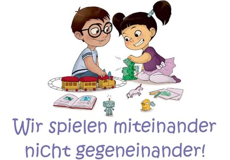  kindergartenbeginn, regeln für kinder Illustration 