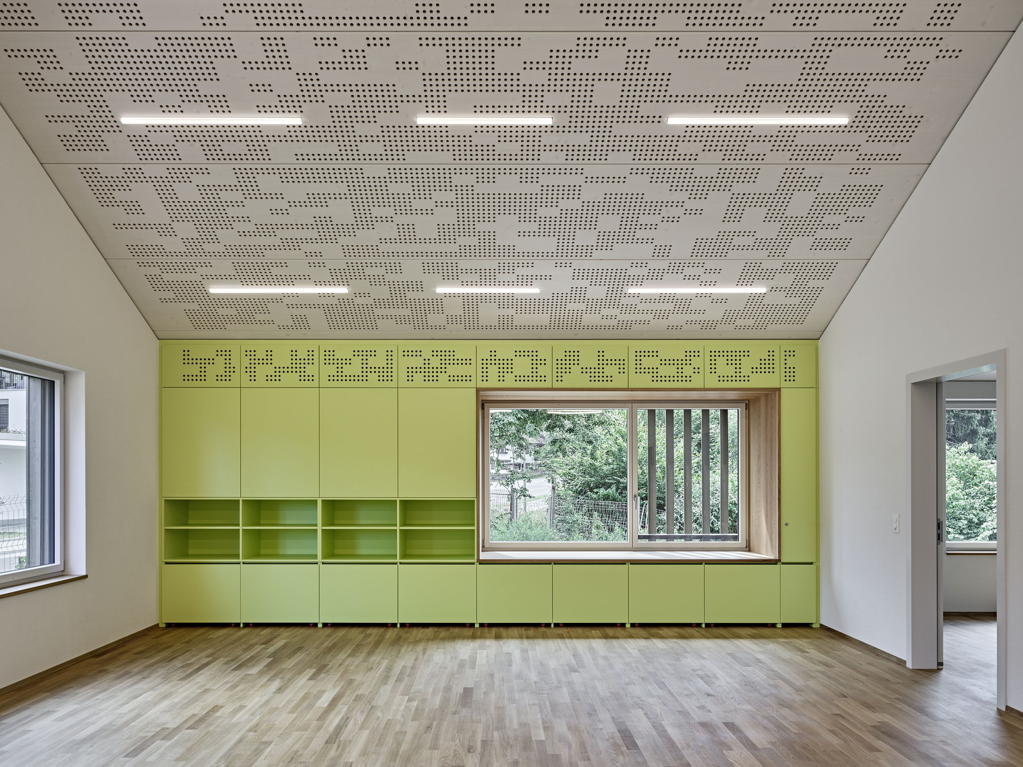  Gallery of Kindergarten Ebertswil / Illiz Architektur - 11 Illustration 