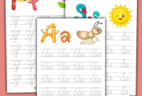 buchstaben lernen arbeitsblätter kindergarten
