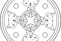 mandala katzen zum ausdrucken
