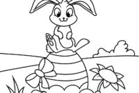 osterhase malvorlage kostenlos