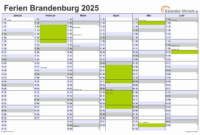 ferien brandenburg 2025