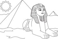 ausmalbild pyramide