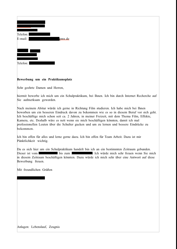  Bewerbung Praktikum Kindergarten Sozialassistentin Muster - Beispiel Illustration 