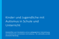umgang mit autistischen kindern im kindergarten pdf