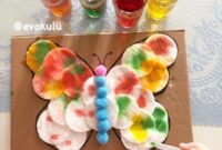 bastelideen kindergarten frühling