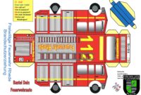 feuerwehr vorlagen zum basteln