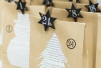 vorlage adventskalender basteln