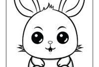 hase ausmalbild kostenlos
