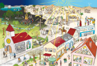 wimmelbild ostern