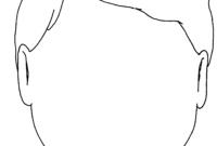 gesicht zum ausmalen