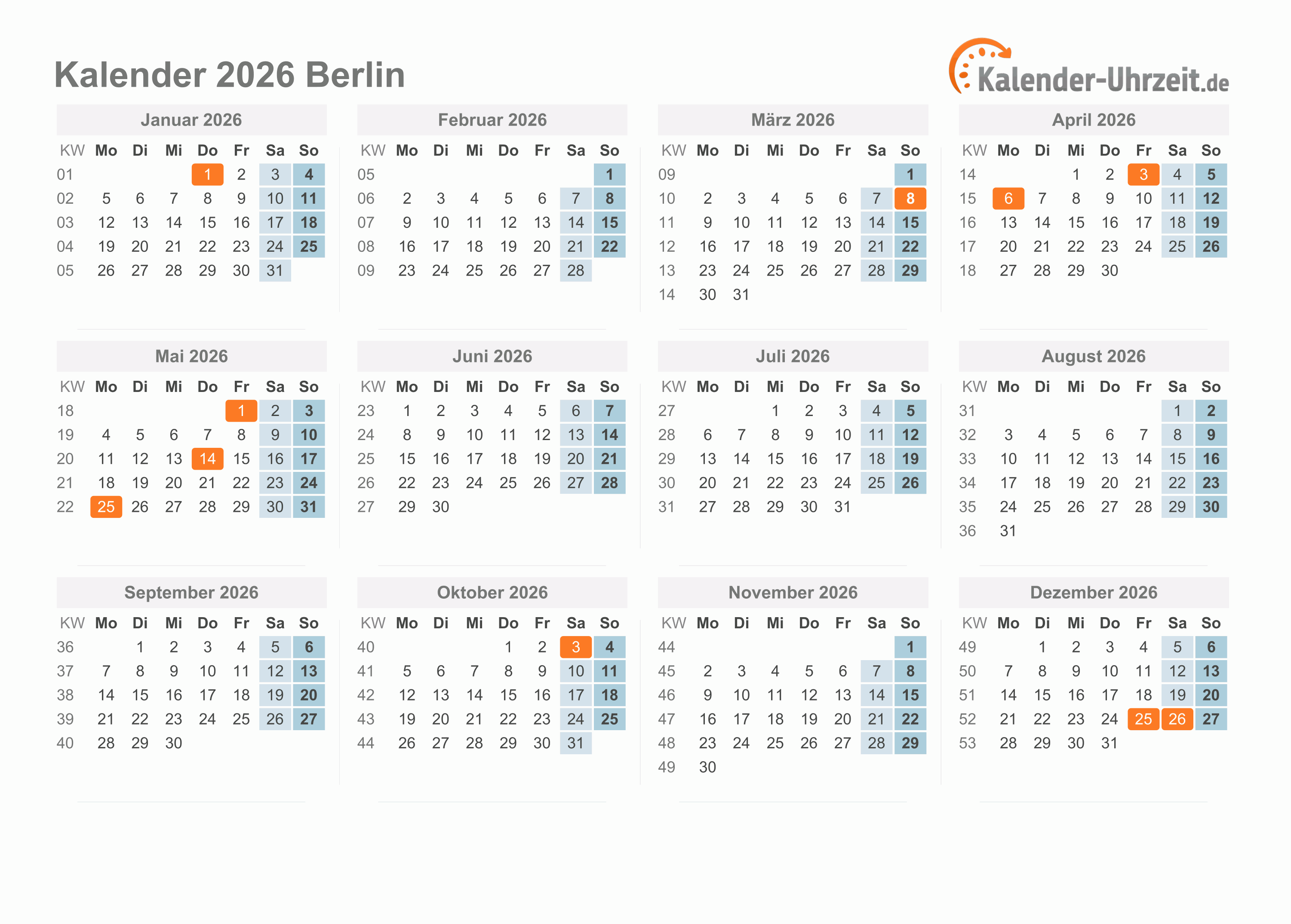 Kreatives Bild zu Feiertage 2026 Berlin + Kalender Feiertage 2026 Berlin + Kalender Bildidee