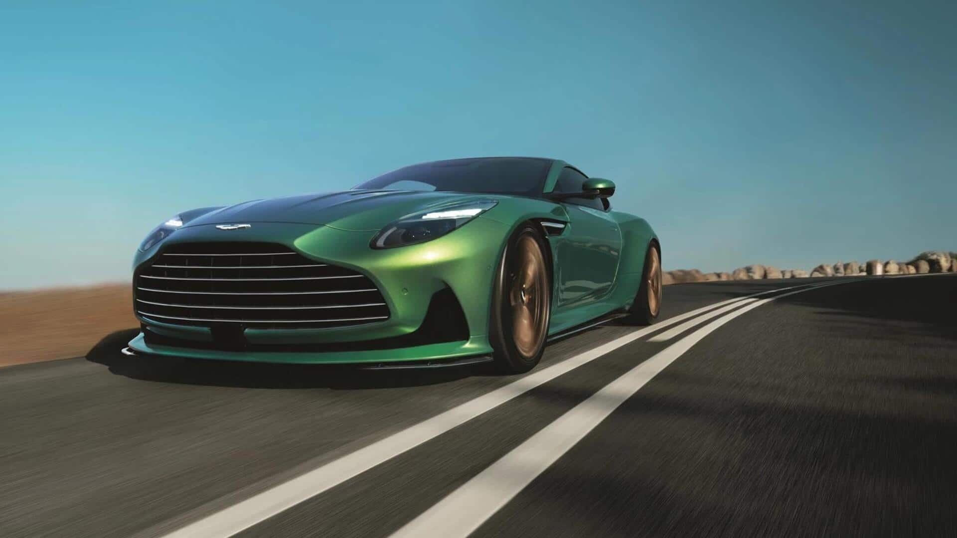 एस्टन मार्टिन 2026 में उतारेगी अपनी पहली इलेक्ट्रिक कार, कंपनी के Bild & Inspiration एस्टन मार्टिन 2026 में उतारेगी अपनी पहली इलेक्ट्रिक कार, कंपनी के