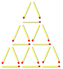  Streichhölzer Knobelaufgaben Illustration 