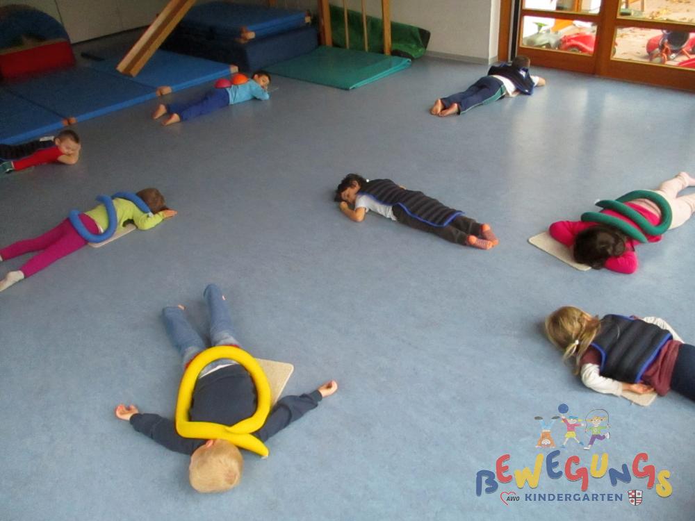  Bewegungsstunde mit Nicole - Kindergarten im Brombachtal/Odenwald 