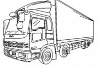 lkw ausmalbild