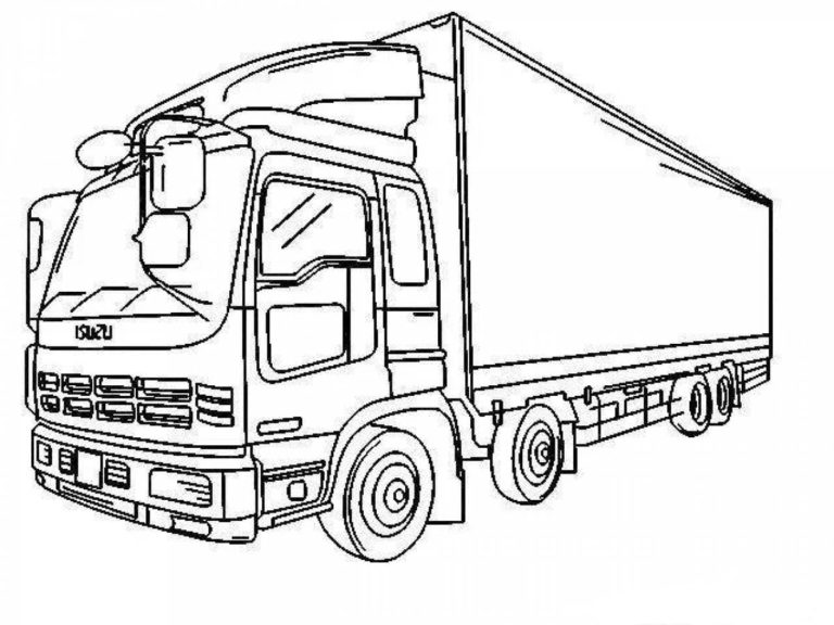  Foto zu Ausmalbilder LKW 