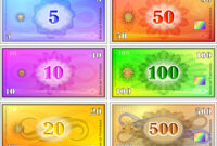 spielgeld scheine zum ausdrucken