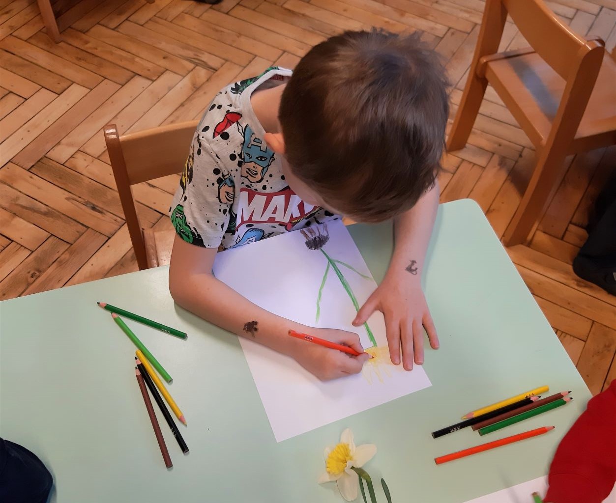  Frühling im Kindergarten • St. Ursula - Klagenfurt Bildidee 