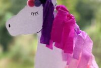 einhorn basteln