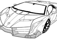 lamborghini aventador ausmalbild