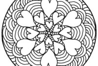 ausmal mandala zum ausdrucken
