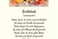 ernte dank lieder kindergarten