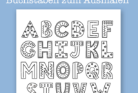 ausmalbilder kostenlos buchstaben