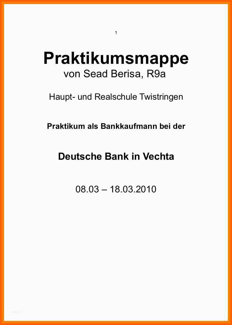  Kreativ 12 Praktikumsbericht Deckblatt Vorlage Word - Kostenlos Motiv 